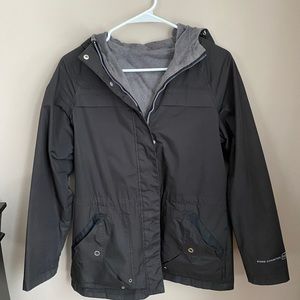 Lined rain jacket